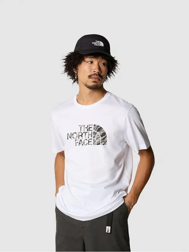 T-shirt easy logo blanc homme - The North Face | wimod