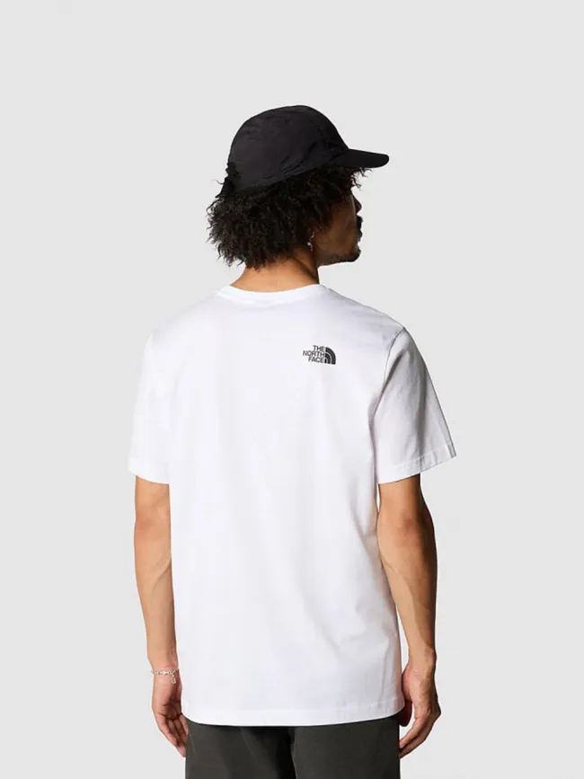 T-shirt easy logo blanc homme - The North Face | wimod